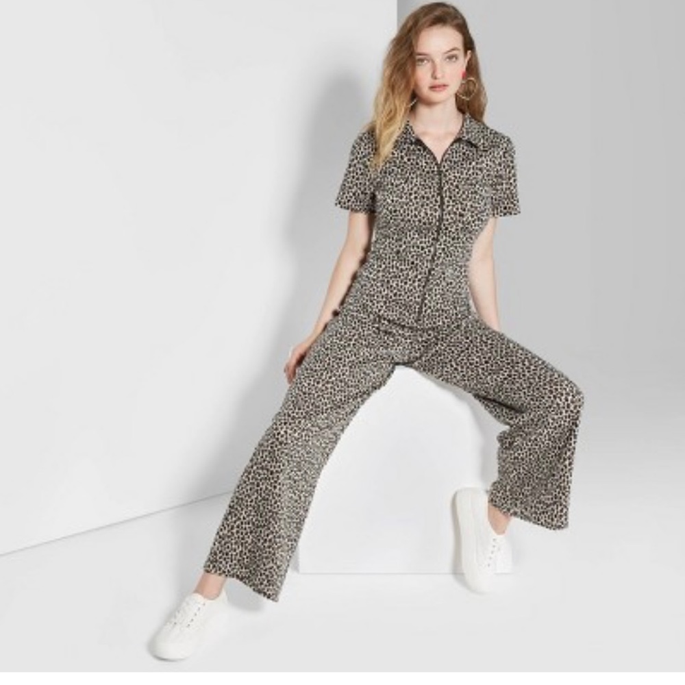 Target Leopard Jumpsuit